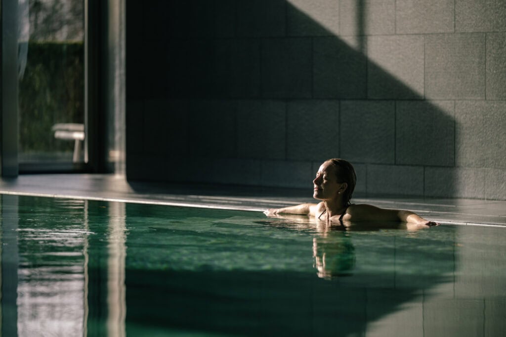 Kvinde i spa
